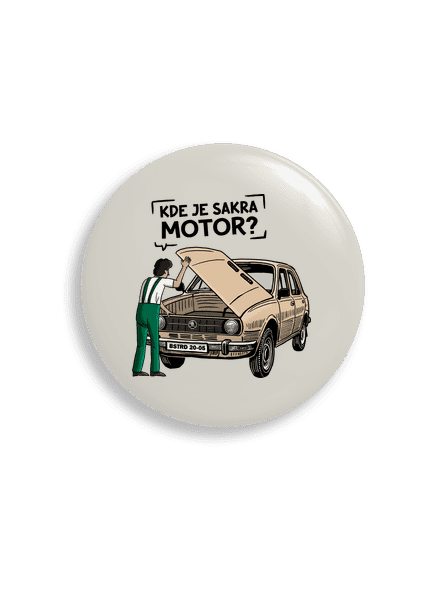 Kde je motor?  White