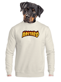 unisex mikina bez kapucne