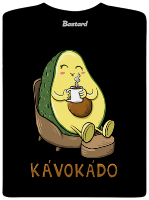 Kávokádo pánske dlhý rukáv Black