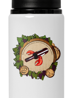 Vínny horoskop: Rak flaša na vodu White