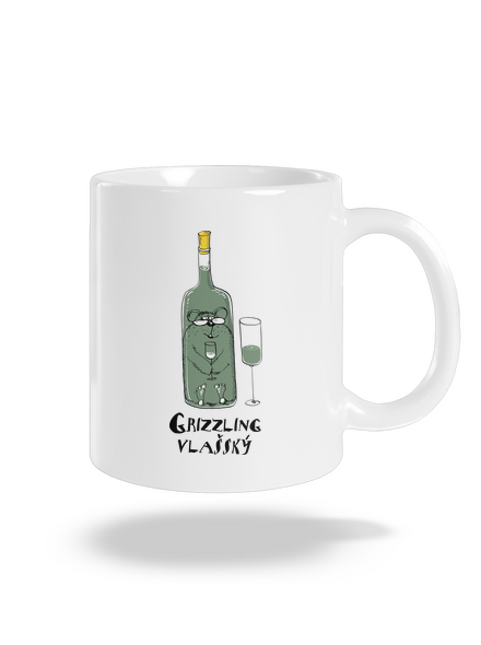 Grizzling Vlašský klasický hrnček White
