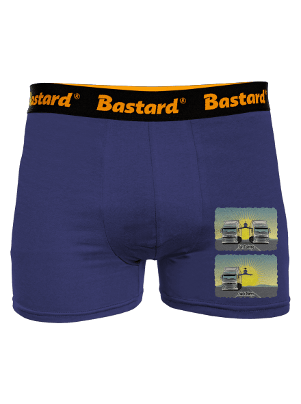 Chuck & Truck boxerky Blue Navy