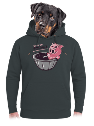 Vo forme unisex mikina premium Charcoal