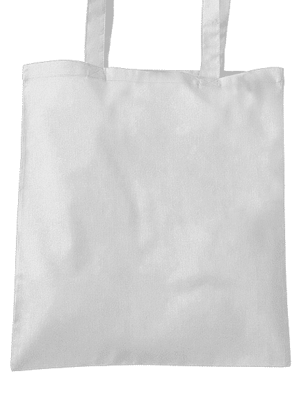 Bez potlače taška White