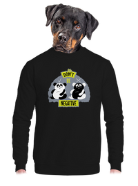 unisex mikina bez kapucne