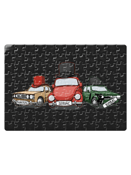 Traja veteráni puzzle White