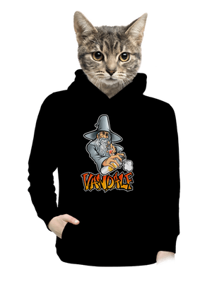 dámska mikina klokanka