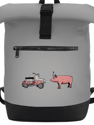 Prasata batoh Grey Marl