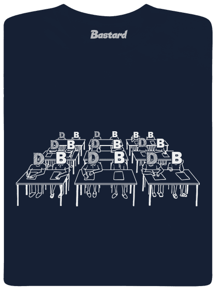 Cimrman: Debil, blbeček pánske tričko Navy