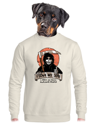 unisex mikina bez kapucne