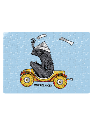 Votrelníček puzzle White