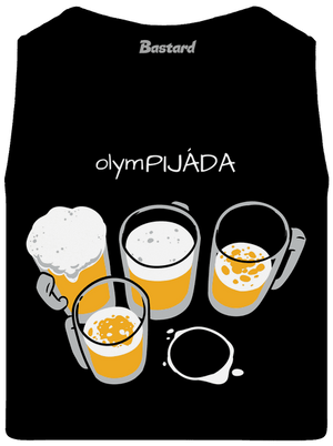 Pijáda pánske tielko Black