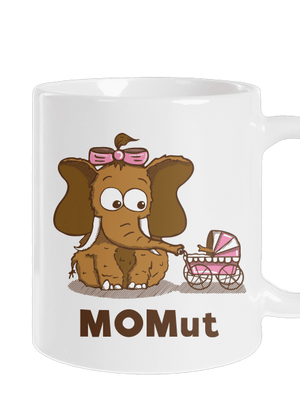 Momut klasický hrnček White