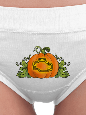 Strašidelný Halloween dámske nohavičky White