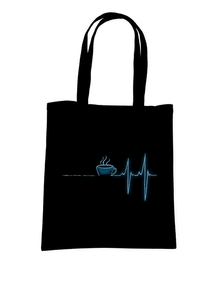 Coffee help taška Black