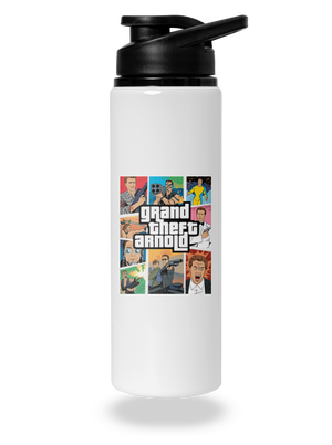 Grand Theft Arnold flaša na vodu White