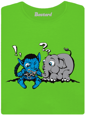 Error 501 dámske tričko Apple Green