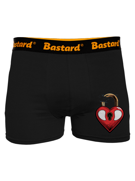 Zámok lásky boxerky Black