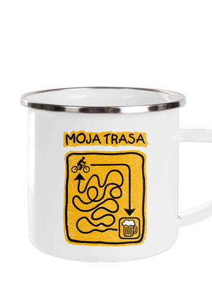 Moja trasa plecháčik White