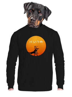 unisex mikina bez kapucne