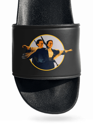 Titanic šľapky Black