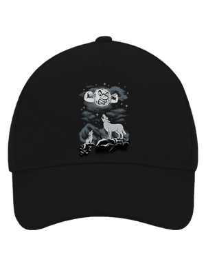 Vlčia ária šiltovka baseballka Black