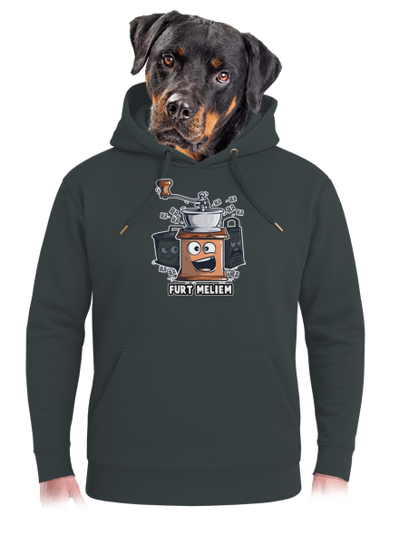 Mlynček unisex mikina premium Charcoal
