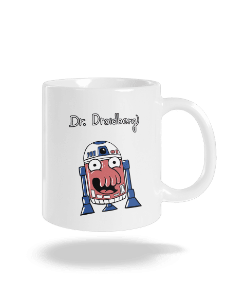 Dr. Droidberg klasický hrnček White