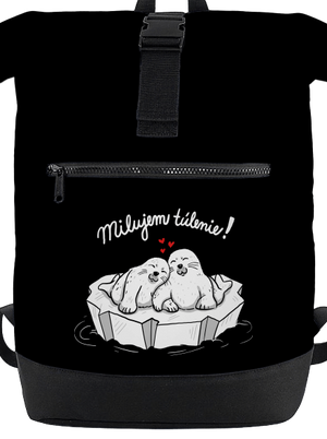 Milujem túlenie batoh Black