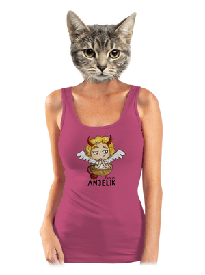 Anjelik dámske tielko klasické Magenta