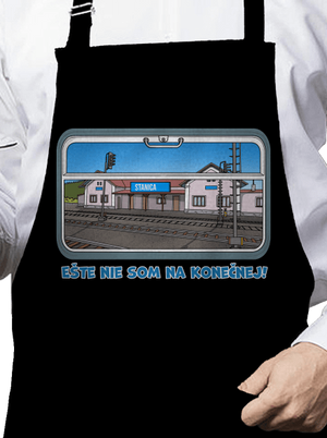 Nie som na konečnej zástera Black