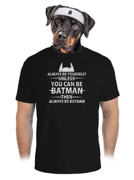 Batman pánske športové tričko Black