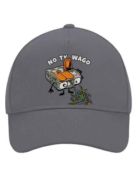 Wago svorka šiltovka baseballka Graphite grey