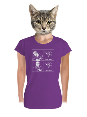 Cimrman: Copak jmelí dámske tričko prémium Purple