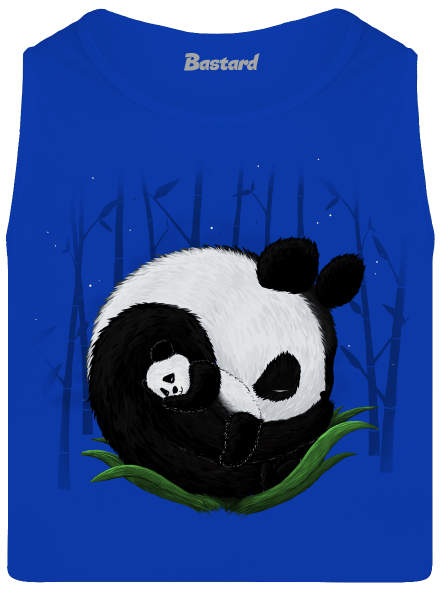 Dve spiace pandy pánske tielko Royal Blue