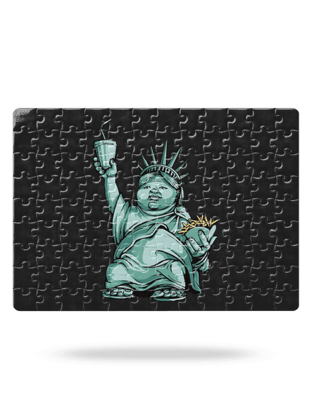 Americký idol puzzle White