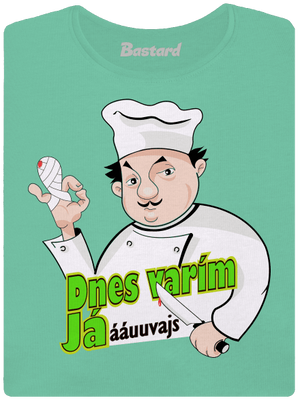 Dnes varím ja dámske tričko prémium Mint Mal