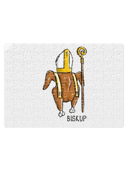 Biskup puzzle White