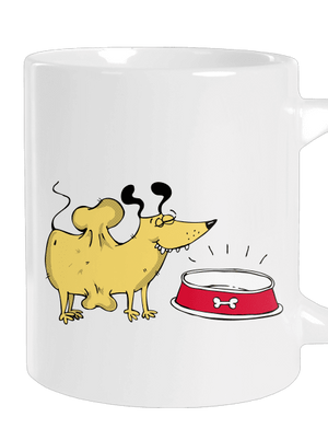 Kostička veľký hrnček White