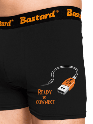 USB pripojenie boxerky Black