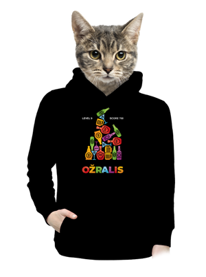 dámska mikina klokanka