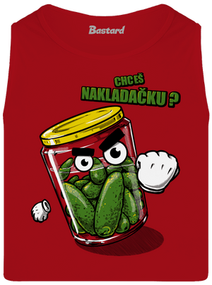 Nakladačka pánske tielko Red