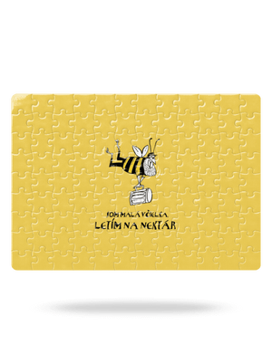 Malá včielka puzzle White