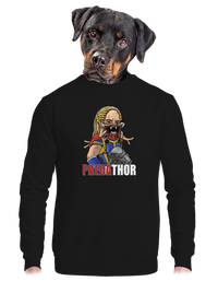 unisex mikina bez kapucne