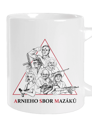 Arnieho sbor mazáků veľký hrnček White