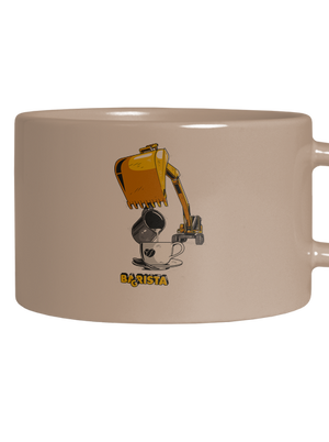 Bagrista hrnček makronka Brown Macaron