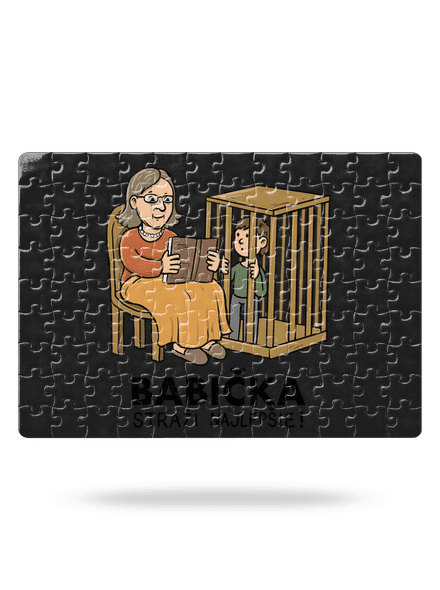 Babička stráži najlepšie puzzle White