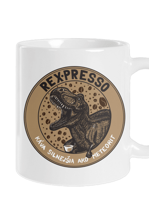 Rex-presso klasický hrnček White