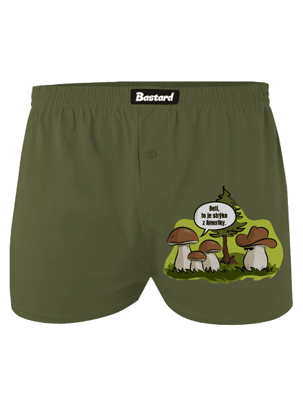 Strýko z Ameriky pánske trenky Khaki
