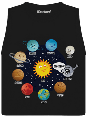 Mercury dámske tielko voľné Black